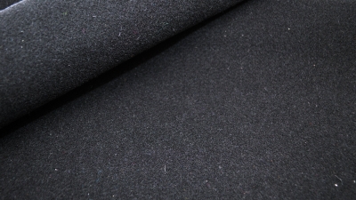 Wollfilz schwarz 1,50mm dick Schurwollfilz 1,50mm stark schwarzer Filz