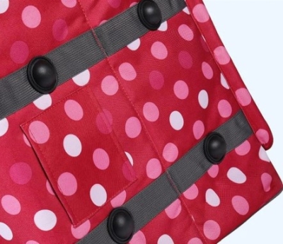 Overlocktasche rosa dotty pink Tasche Overlock Universaltasche für Overlocktasche rosa Tasche für die Overlock BabySnap Overlocktasche rosa BabySnap Overlocktasche rosa