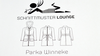 Schnittmuster Parka Winneke Schnittmuster Lounge selber nähen Papierschnittmuster Schnittmuster zum Ausschneiden und Selbernähen Kurzmantel Mantel Wintermantel Frühlingsmantel Herbstmantel