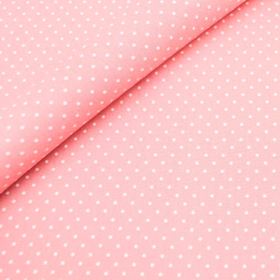 pastell rosa Minipunkte Punkte pastell rosa pastel pastellrosa beschichtet Baumwollstoff rose beschichtet - Baumwollstoff versiegelt beschichteter Baumwollstoff Tischdeckenstoff beschichtet Tischdeckenstoff abwaschbar abwaschbarer Tischdeckenstoff beschic