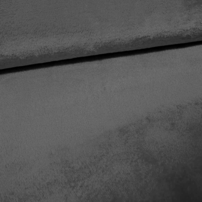 1410-1003 PELO grauer Plüsch Plüsch grau Plüschstoff grau Plüschstoff  plueschstoff  Kunstfell graues kunstfell graues Kurzhaarfellimitat Fell Stoff weicher Plüsch grau