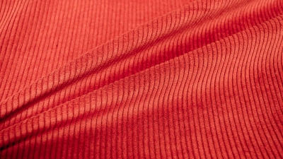 1149-Cord Scala rot red Breitcord rostrot Washed Corduroy Rot Rostrot Scala Cord rot Elastron Cordstoff roter Cord Kord rot Kord Kordstoff