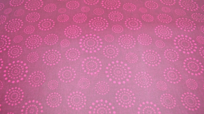 Punkte-Design,Kreise Kreisel  beschichtete Baumwolle in  rot-rosa-pink bordeaux -beschichteter Stoff, beschichteter Stoff mit Punkten, PVC, Beschichtung, Punktemotiv