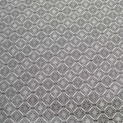 Jacquard in Silber, Silbergrauer Jacquardstoff, beidseitig verwendbar, Krawattenstoff, Stoff mit Ranken Ornamenten grau grauer Mittelalterstoff  Miederstoff grauer Dekostoff mit Ranken Blume