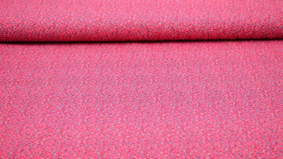 Pinke Pebbles Pebble pinkes Kieselsteinchen Stoff mit Kieselsteinen Baumwolle mit Punkten Tupfenstoff Kinderstoff mit Tupfen in pink, lila und weiß Sommerstoff Bekleidungsstoff Blusenstoff Bettwäsche
