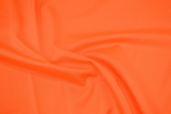 Badeanzugstoff neon-orange neonfarbener Badeanzugstoff Bodystoff neonorangen