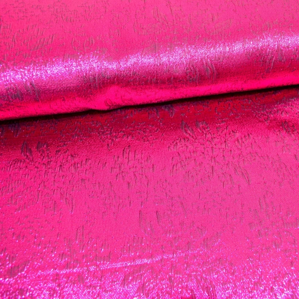 pinker Brokat Brokatstoff pink Brokatstoff pink Schwarz Metallic Lurex  pink Garn Brokat glänzend Lurex Faschingsstoff pink