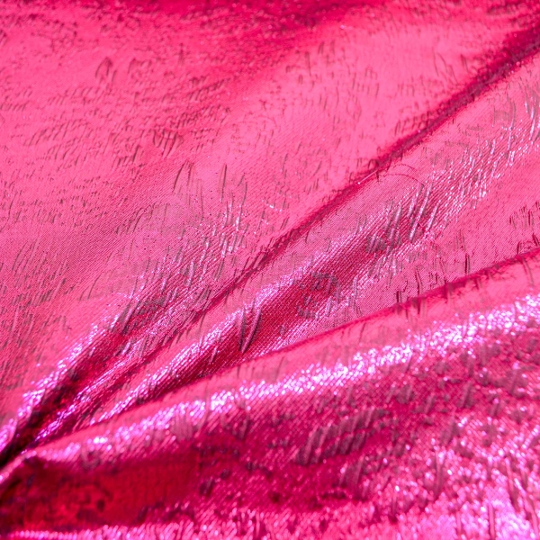 pinker Brokat Brokatstoff pink Brokatstoff pink Schwarz Metallic Lurex  pink Garn Brokat glänzend Lurex Faschingsstoff pink