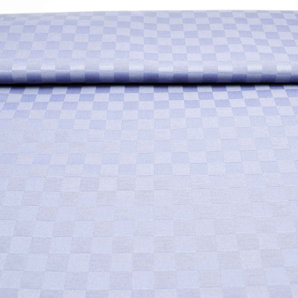 hellblau Tischdeckenstoff hellblau kariert Karo  Tischdeckenstoff Tischdecke mit Karos Karo Tischdecke Baumwollgemisch Baumwoll- Polyester Gemisch hellblau mit Karos