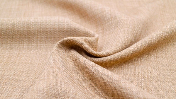 Leinenimitatsstoff wollweiß Leinenimitat pfegeleicht knitterarm Polyester Dekostoff hellbeige wollweiß creme Vorhangstoff Kissen Tischdecken Stoff knitterarm pflegeleicht Polyester