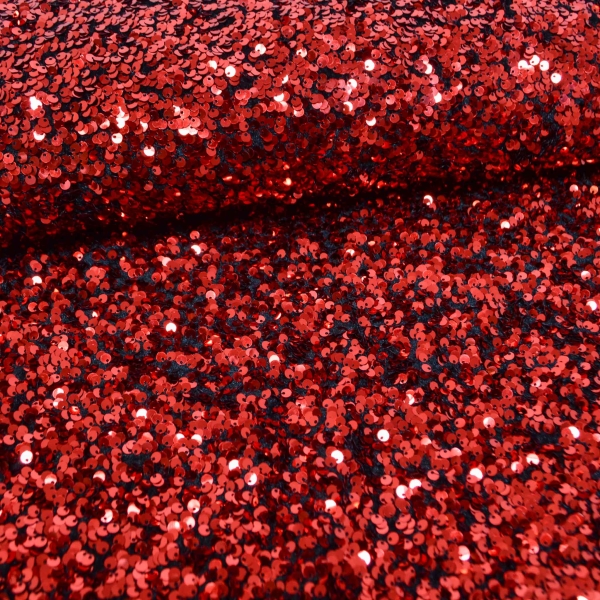 Rote Pailletten auf Pannesamt schwarz pailletten rot Pannnesamt Pannesamt Pailletten rote pailletten Pannnesamt Pannesamt schwarz mit roten Pailletten Rot schwarzer Pannesamt Glitzerstoff Fastnachtsstoff rote Pailletten rot