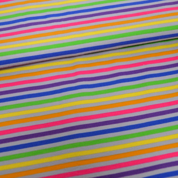 graue Streifen Stripes stripes Streifenjersey Ringeljersey gestreift grau Regenbogen Regenbogen Streifen Kinderjersey Jerseyn Kinderjersey mit Streifen grau Jersey für Babys Jerseystoff Baumwolljersey gestreift Streifen grau Regenbogen