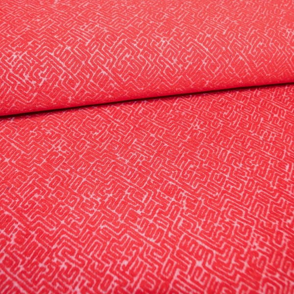 Chenille Jacquard Jacquardstoff Chenillestoff rot Chenillegarn Möbelstoff Möbelbezugsstoff Möbelpolsterstoff Sofastoff rot