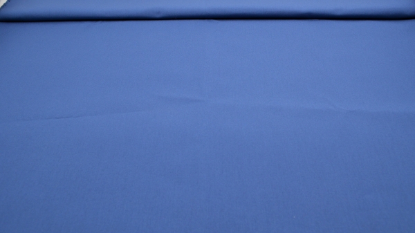 Markisenstoff uni- Stoff für draussen - Lichtschutzfaktor 50 +  witterungsbeständig, farbbeständig, Telfon beschichtet Outdoorstoff - wasserdichter Stoff - Polsterstoff - Möbelbezugsstoff - Dekostoff Tuva C107 blau, ultramarinblau, königsblauer Markisenst